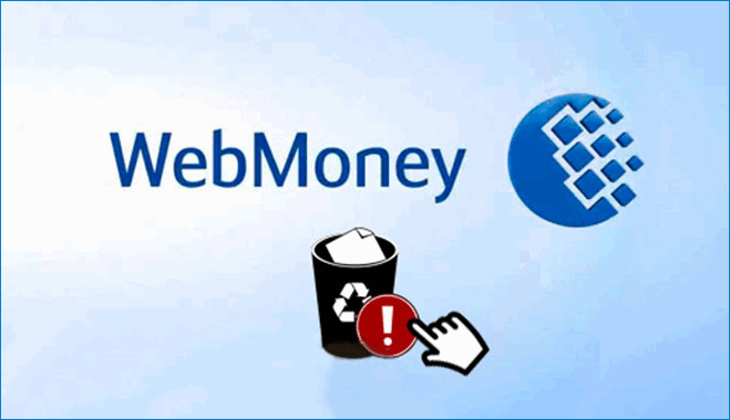 Способы удаления кошелька WebMoney