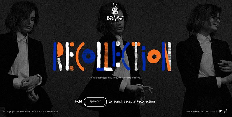 recollection-site best of website design