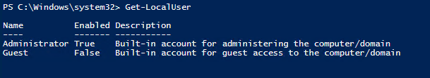 Account Managing with PowerShell 2