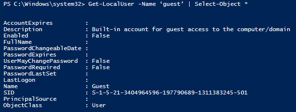 Account Managing with PowerShell 3