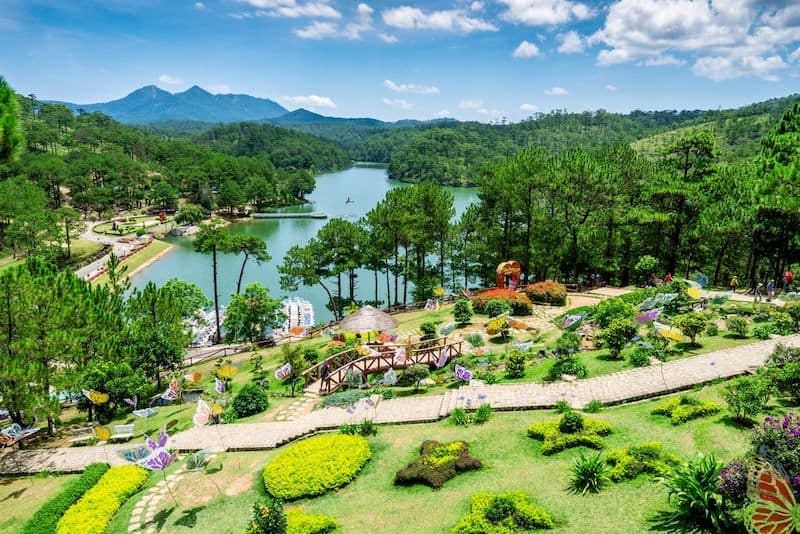 Достопримечательности города Далат, Вьетнам: парк Valley of Love