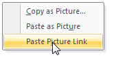 Learn about Picture Link feature in Excel