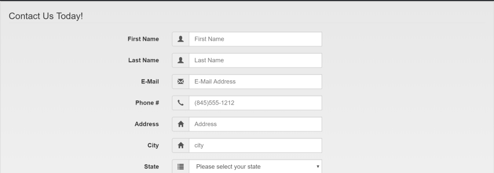 Bootstrap 3 Contact Form with Validation