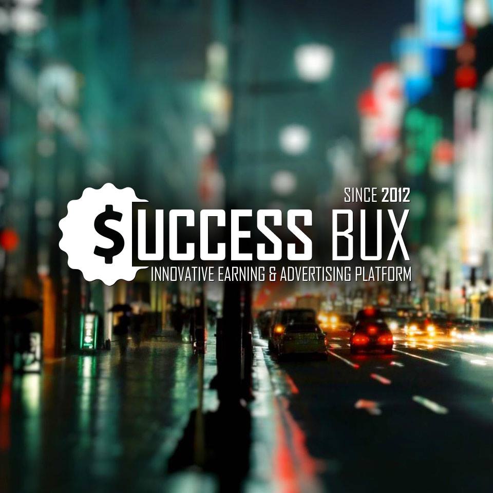 Earn money watching ads with successbux