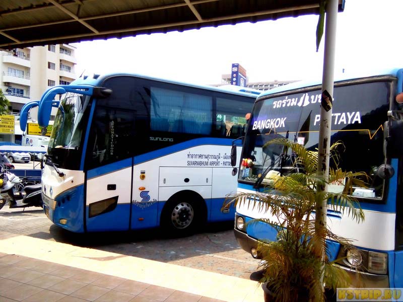 автобусы из Паттайи в Бангкок