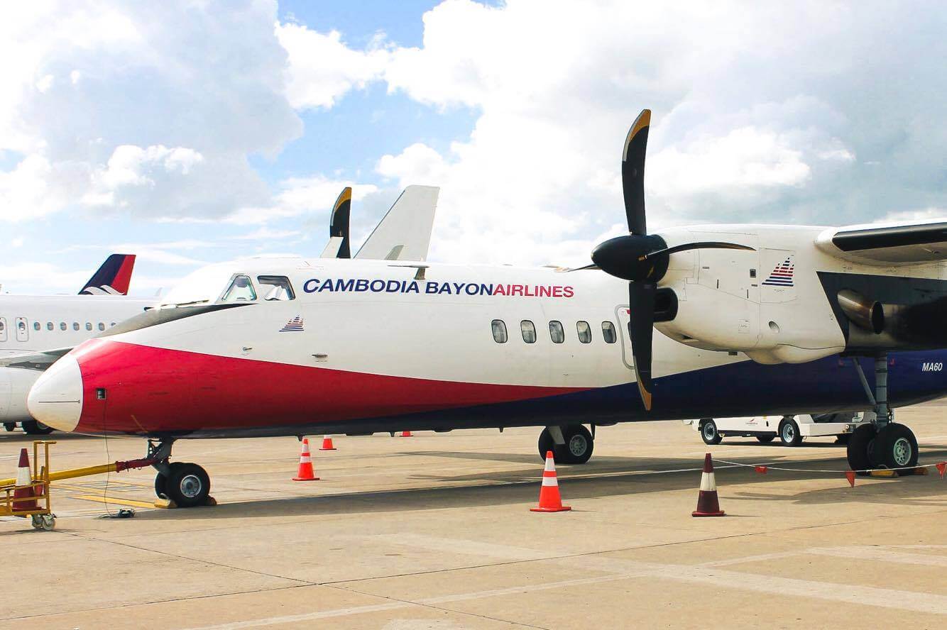 Самолет Cambodia Bayon Airlines