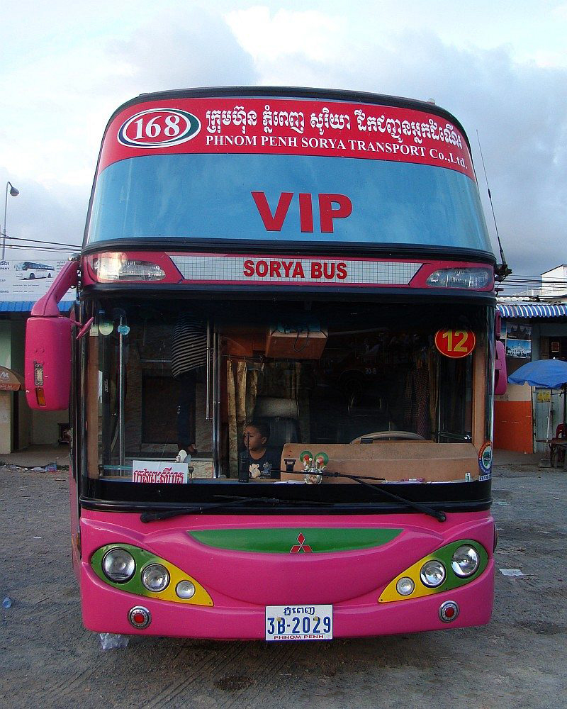 Автобус Sorya Bus Сиануквиль - Пном-Пень