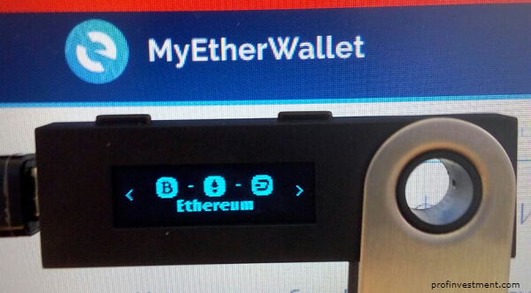 подключение леджер к myetherwallet