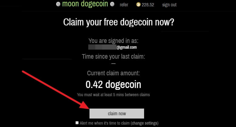 кран MoonDogecoin