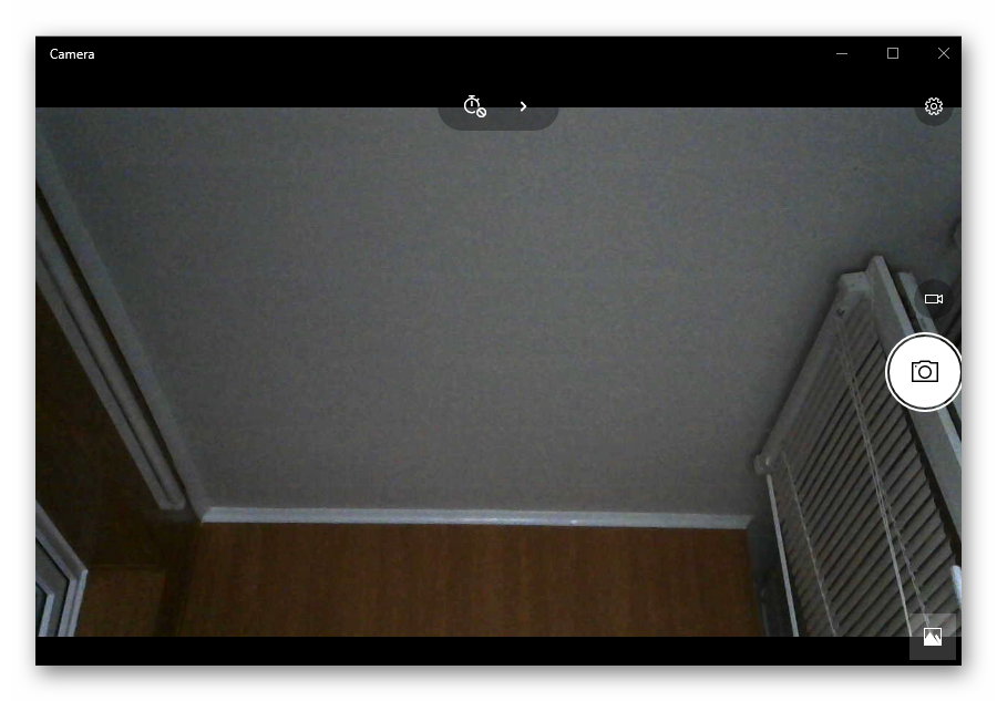Приложение Камера в Windows