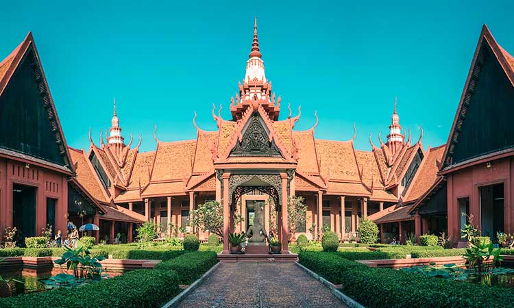 national museum in Phnom Penh, Khmer, Cambodia
