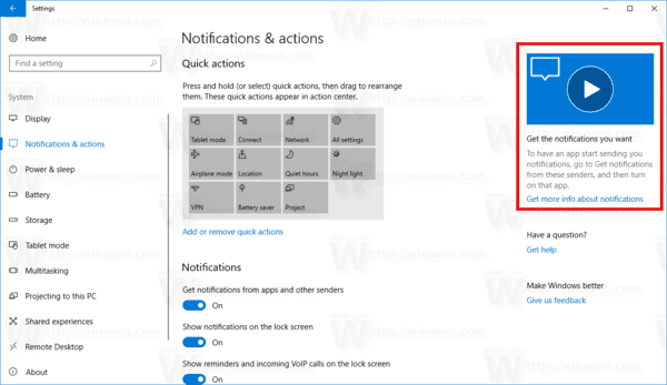 Settings Tip 2