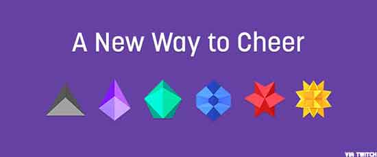 Twitch cheer bits - a way to accept donations
